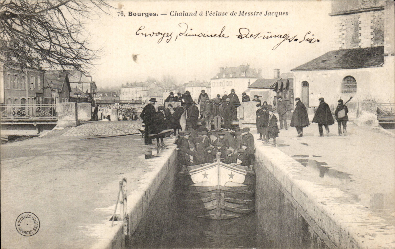 Bourges — Chaland all’imbarcadero di Messire Jacques — Nuove Gallerie