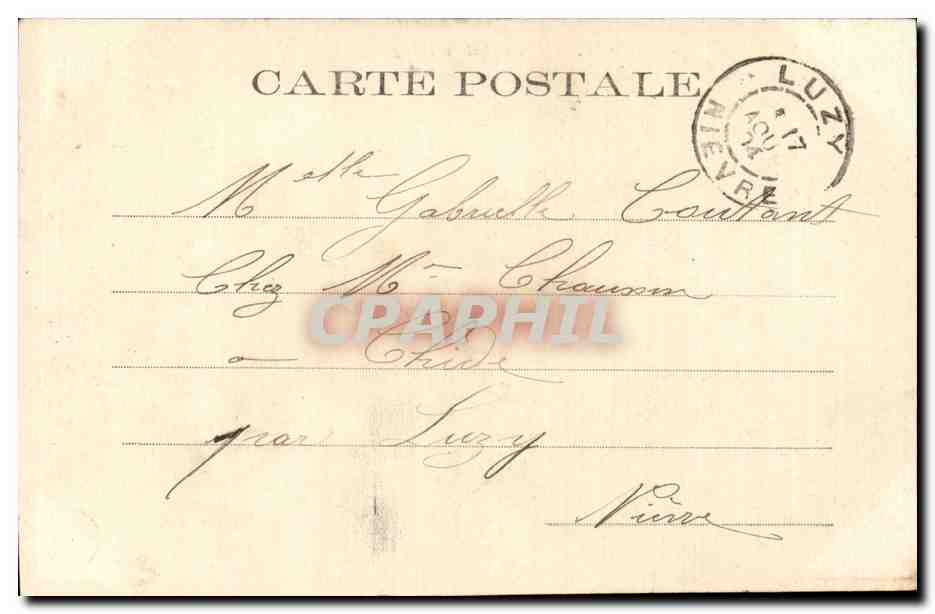 Bourges — Boten bij de ingang van het Canal du Berry — Onbekende uitgever, n° 73 — Achterkant