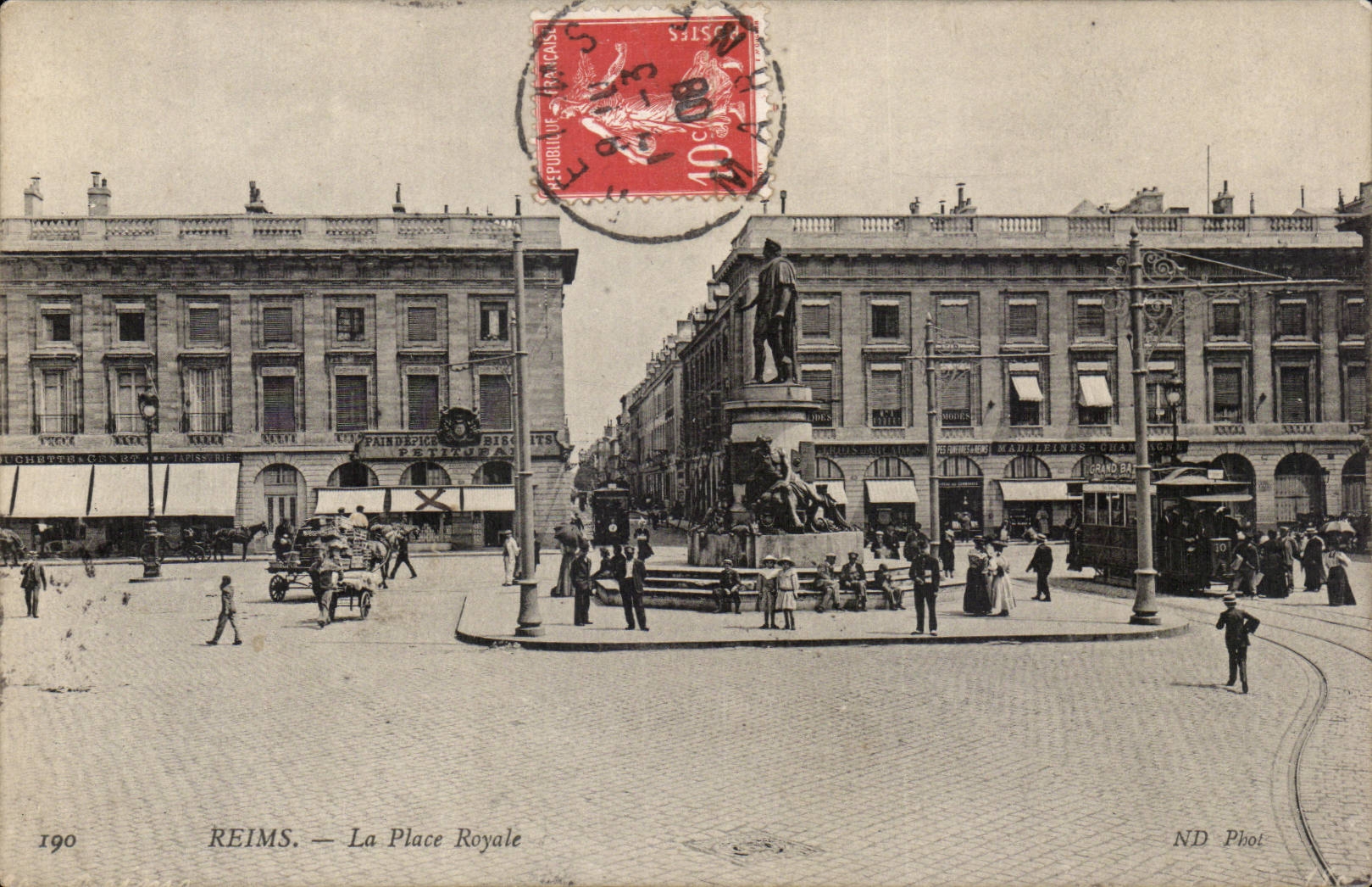 Reims — Der Königliche Platz — ND Phot, n°190
