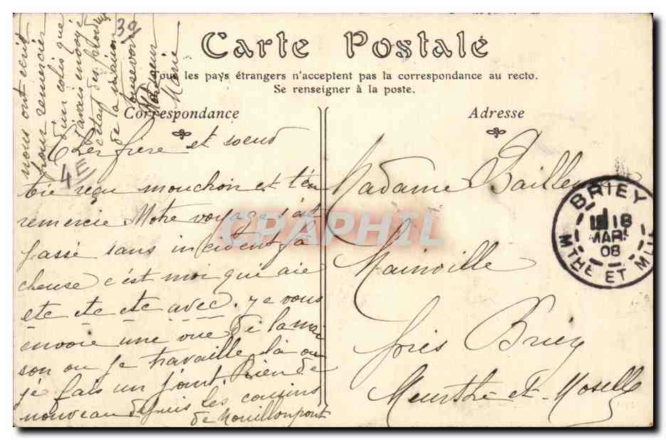 Reims — Der Königliche Platz — ND Phot, n°190 — Rückseite