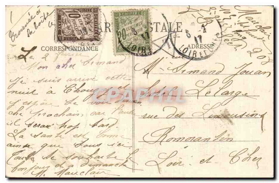 La Ferte Gaucher - Rue de Paris - Hotel du Sauvage - CPA  — Back