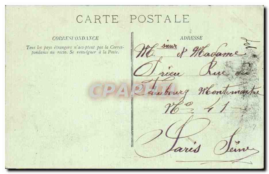 Fontainebleau — La Grande Rue — LL. n°89 — Reverso