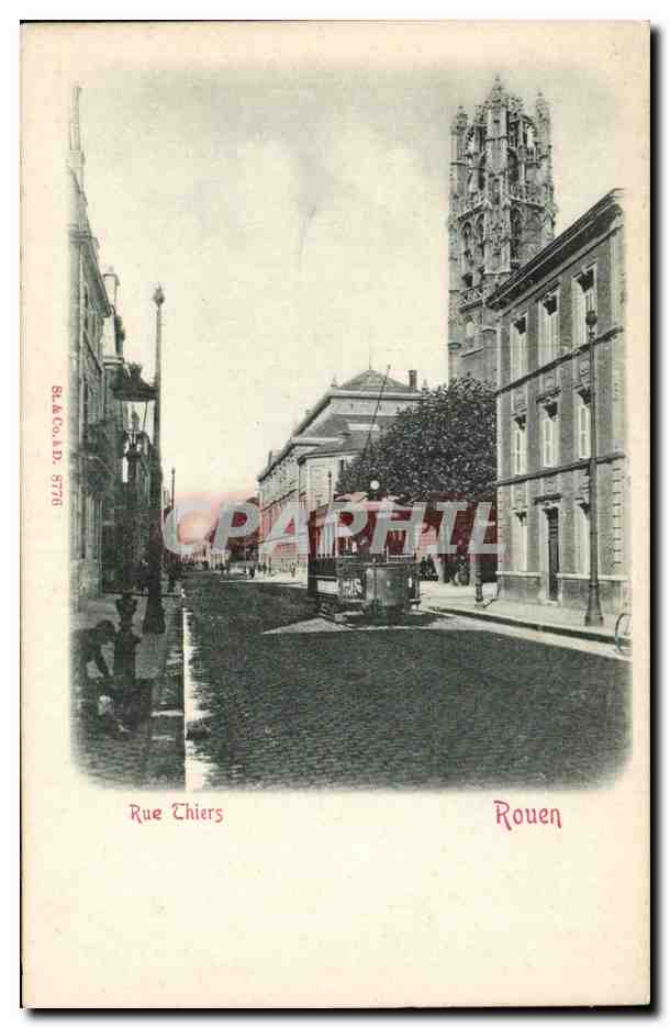 Rouen - Rue Thiers - CPA 