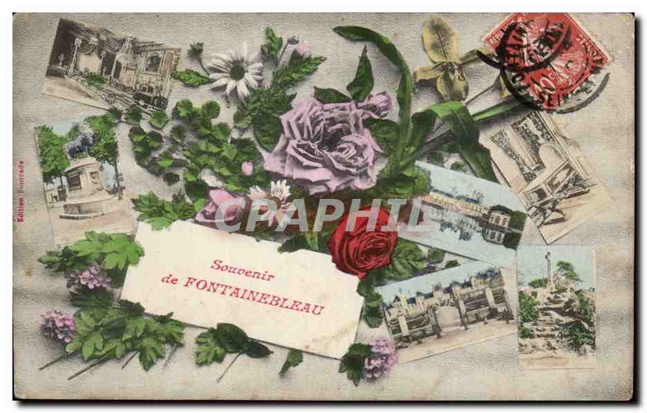 Erinnerung an FONTAINEBLEAU — Fleurcraide-Ausgabe