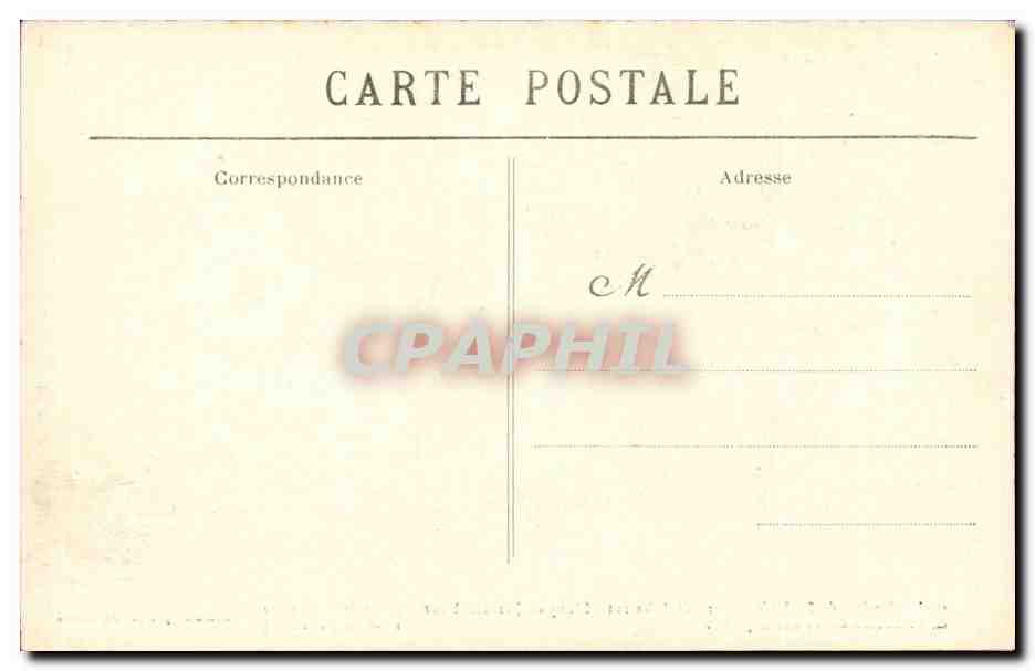 La Gondole de Sa Majesté l'Impératrice sur l'Etang de Fontainebleau — Le Bateau du Prince Impérial — D'après le croquis de M. Moullin — Édition Spéciale du Palais — Rückseite