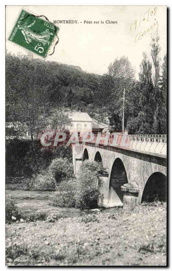 Montmedy - Pont sur la Chiers - CPA 
