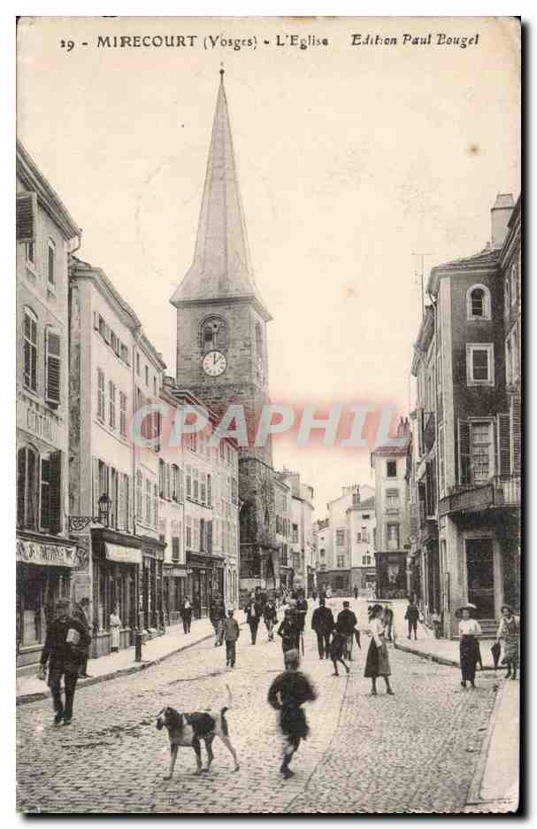 Mirecourt (Vosges) - L'Église — Édition Paul Bougel, n°19