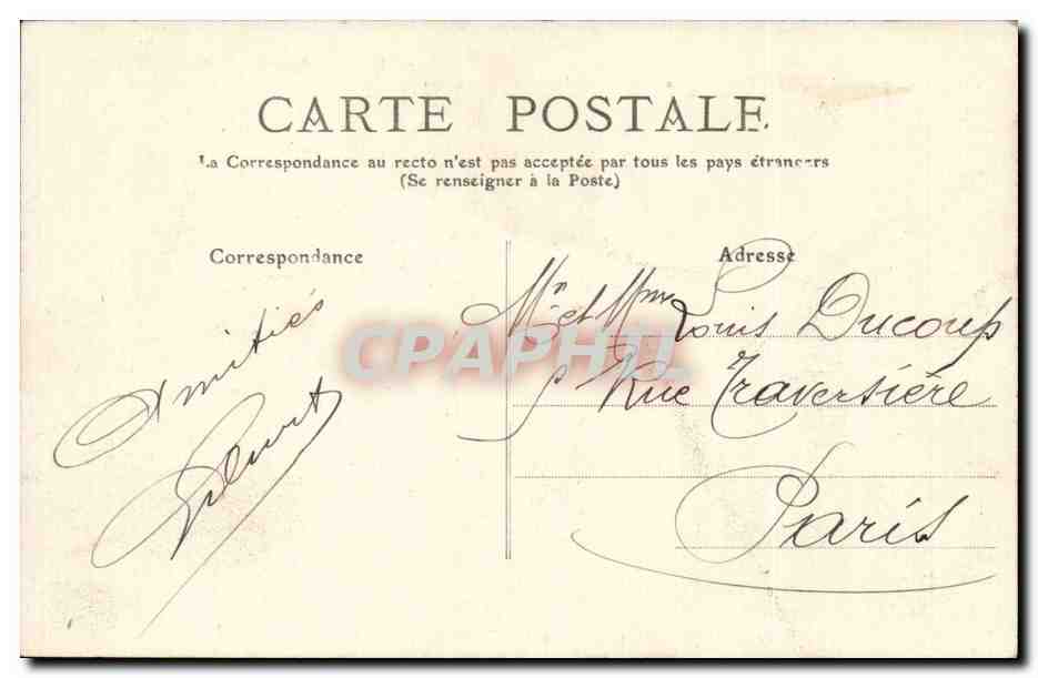 Argentat - Le Chateau du Gibanel - CPA  — Back