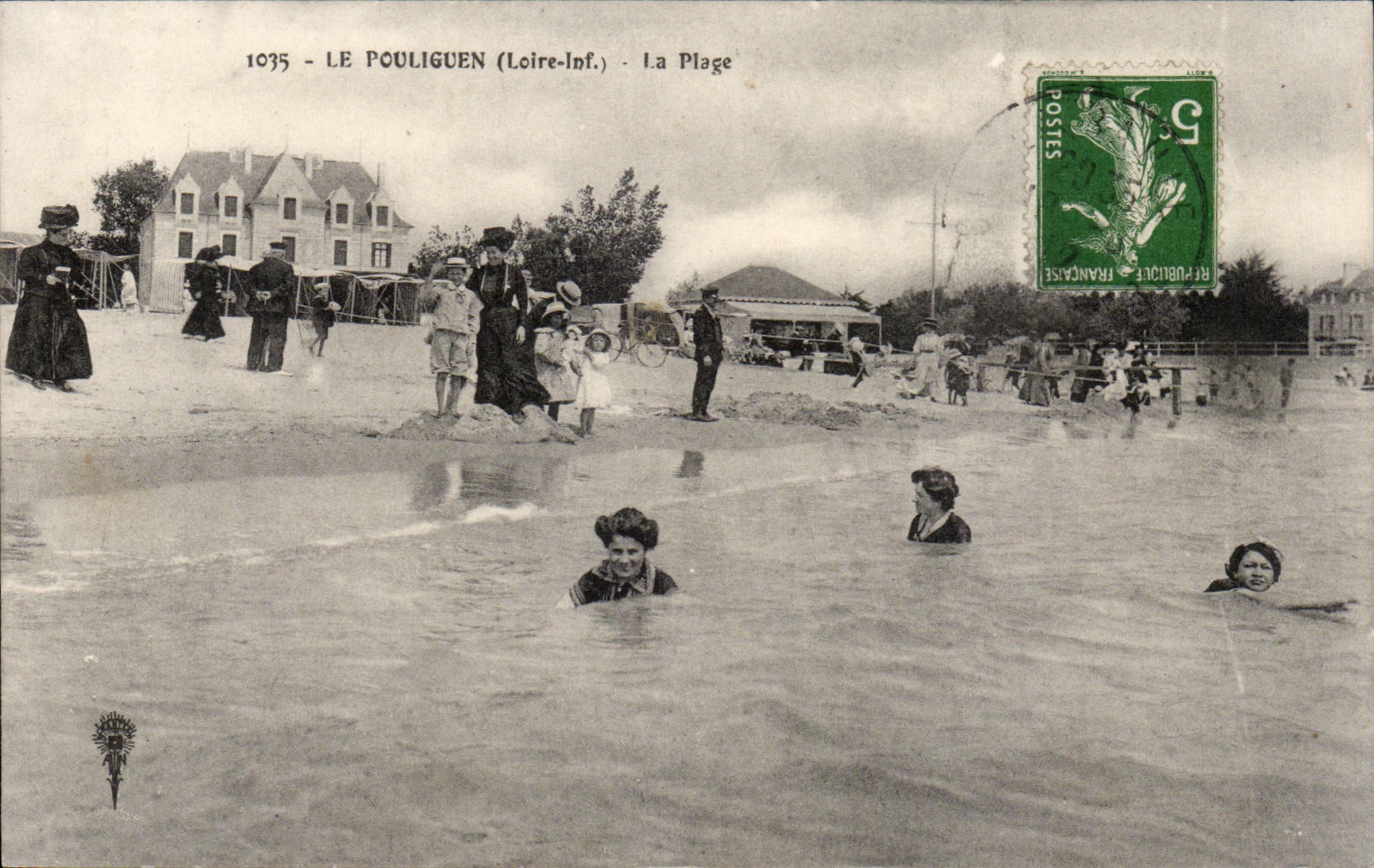 Le Pouliguen - La Plage - CPA 