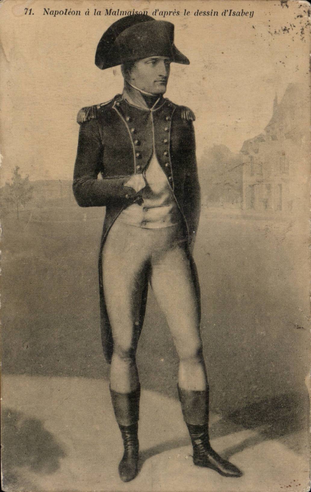 Rueil Malmaison - Napoleon - d'apres le dessin d'Isabey - CPA 
