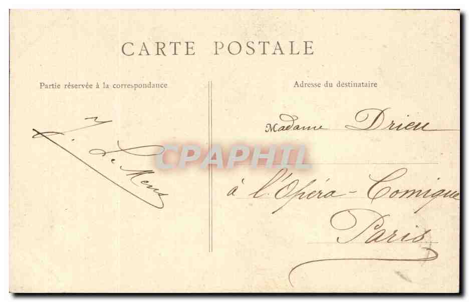 Luz (H.-Pyré.) — Une vieille ruelle dite Labusse — J. L. Menez, n°29 — Rückseite