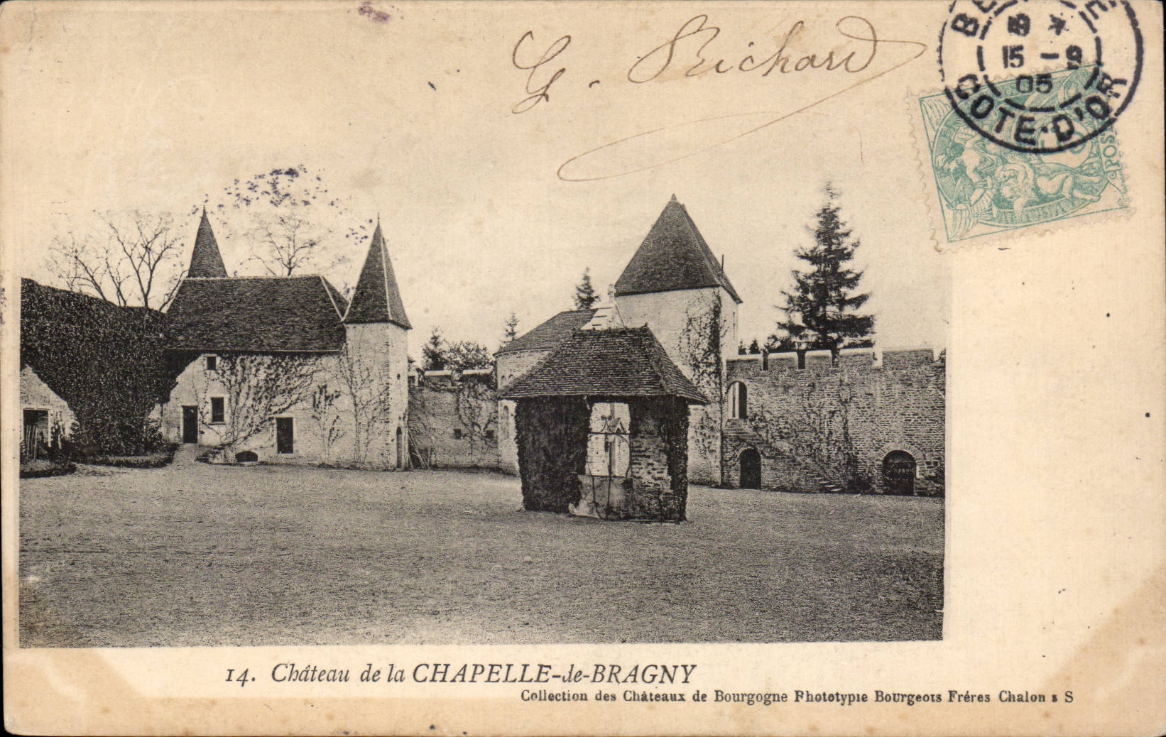 La Chapelle-de-Bragny - Le Chateau - CPA 