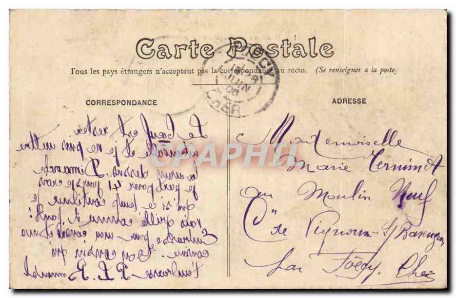Bourges — Campo di manovra — Nuove Gallerie — Verso