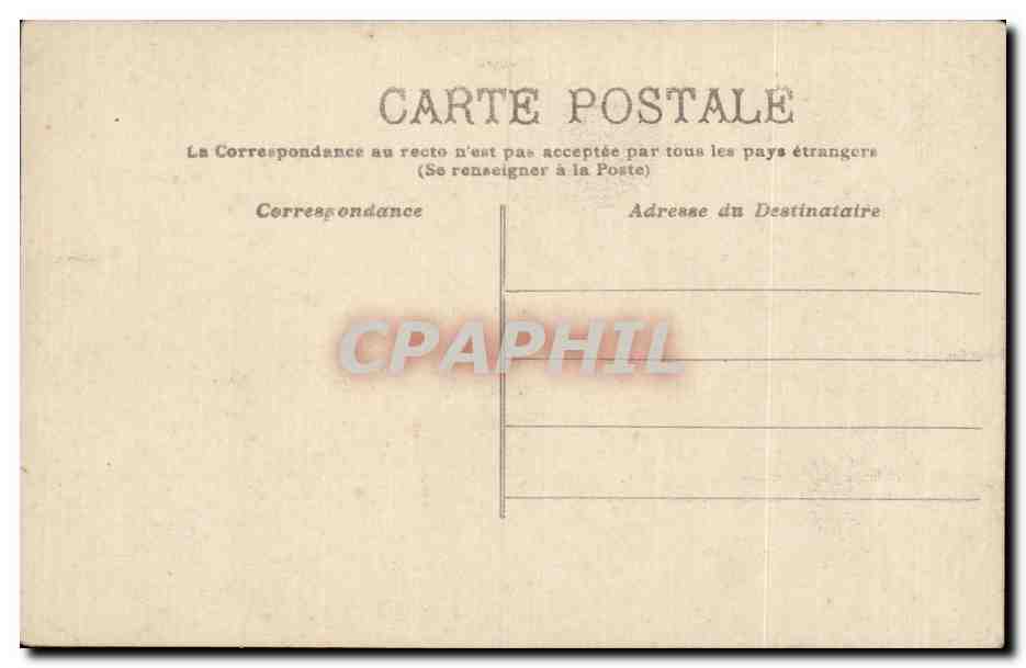 Folklore - Costumes - Ile de Re - Costume Rhetais- CPA  — Verso