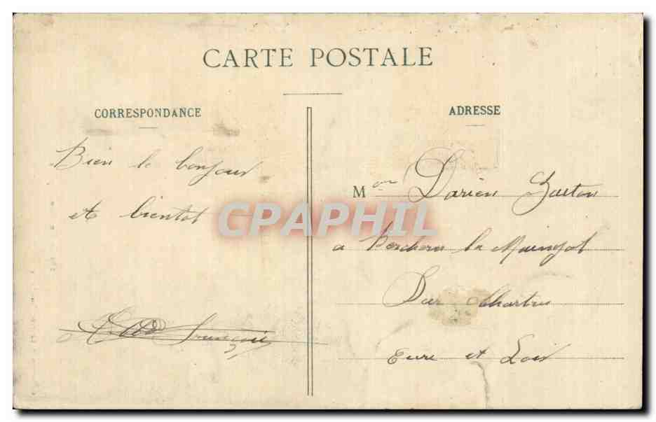 Folklore - Costumes - Une bonne pipee - CPA  — Verso