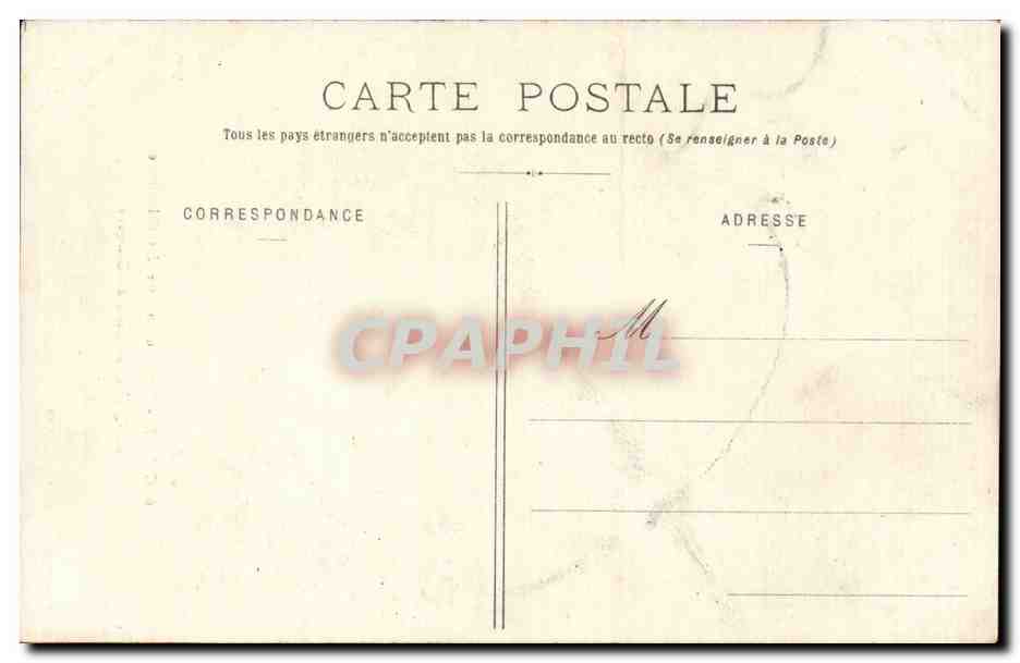 Folklore - Costumes - Calais - Type du Costume - CPA  — Verso