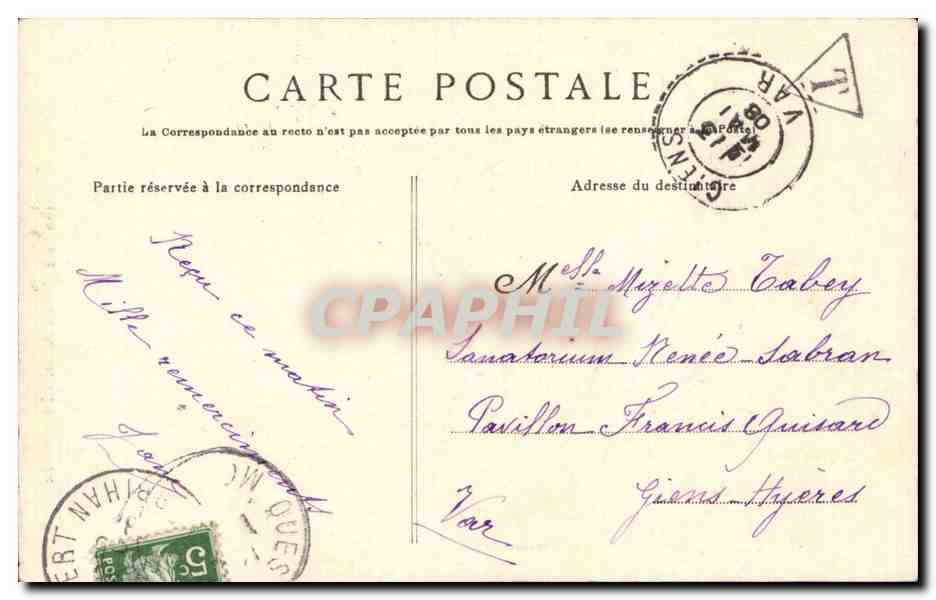 Folklore - Costumes - Maries de Saille Guerande - CPA  — Verso