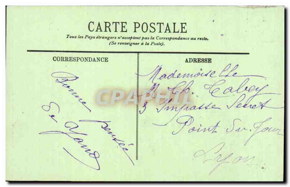 Folklore - Costumes de Maries - CPA  — Verso