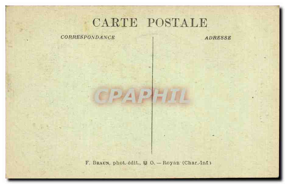 Folklore - Costumes - Charente - Inf - Femme du Pays - CPA  — Verso