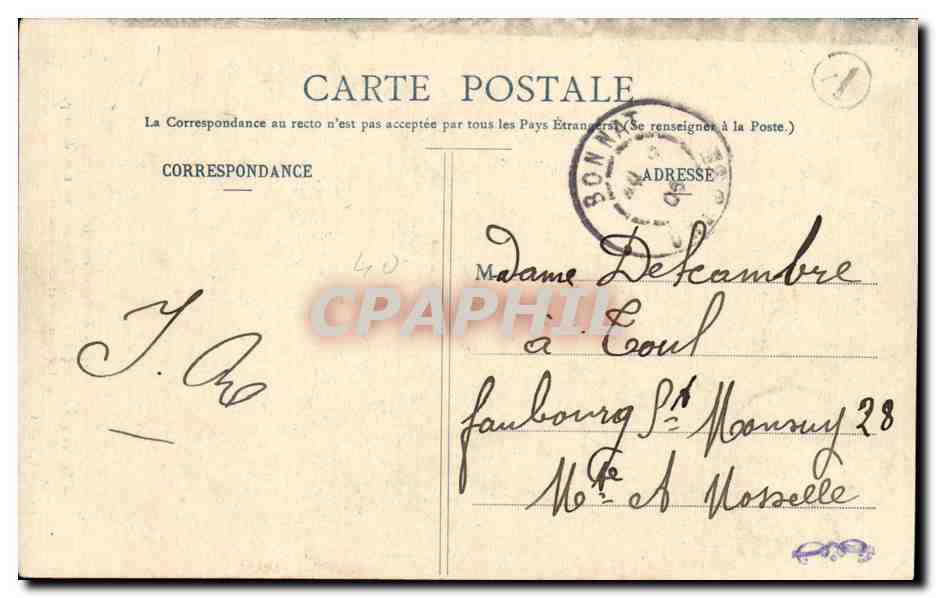 Deux femmes filant la laine — Au Pays Creusois — A. de Nussac, édit., Guéret — Reverso