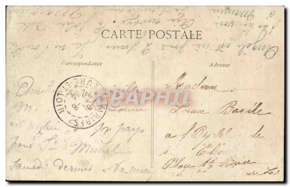 Une Gentille Auvergnate — Collection V. D. C. Edit. — n°135 — Verso