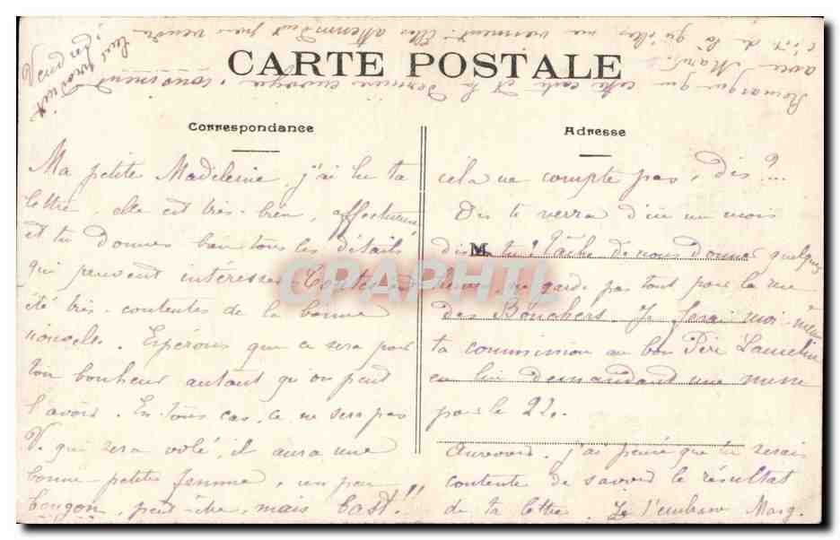 Marchande d'œufs — Types du Centre — Éditeur non identifié, n°6 — Reverso