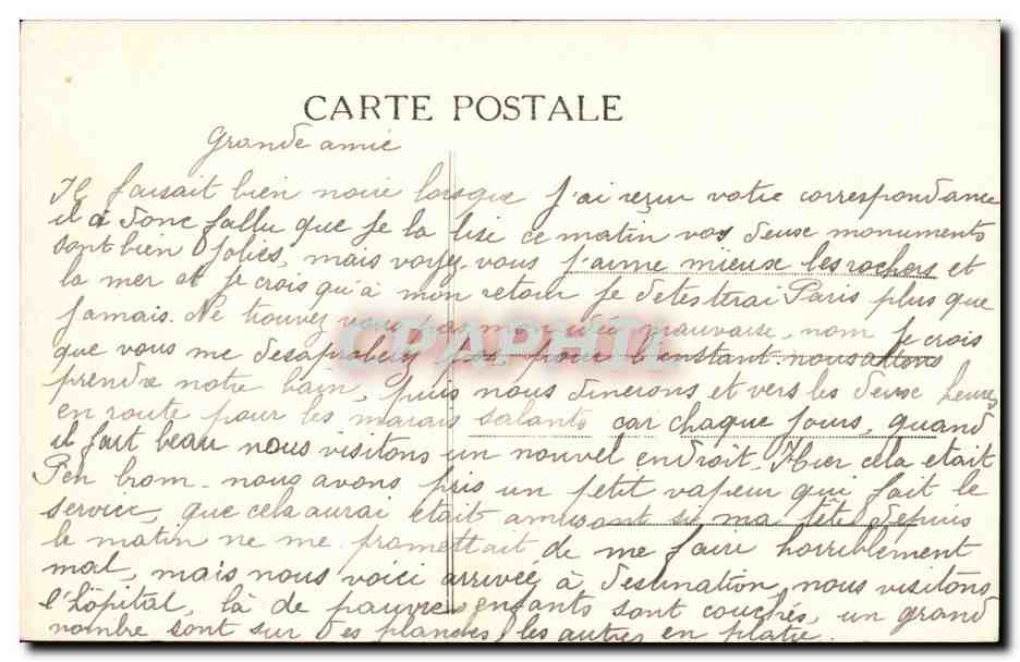 Folklore - Costumes - Batz - Deux Couples de Petits Paludiers - CPA  — Verso