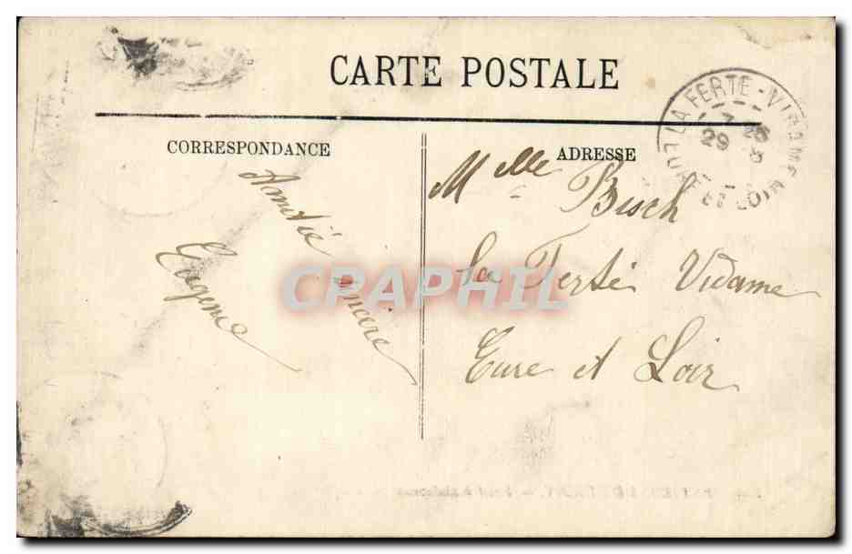 Dintorni di Vichy — Hotel a Malavaux — LL — Verso