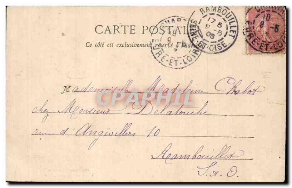 Folklore - Costumes Normands - Routot et Environs - 1840 - CPA  — Verso