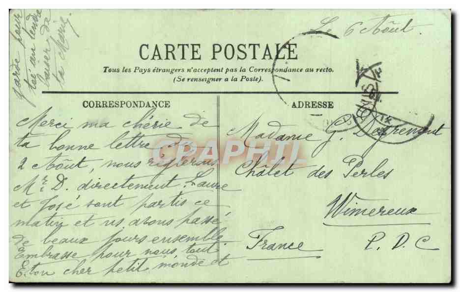 Folklore - Costumes - Types d'Alsacienne - CPA  — Verso