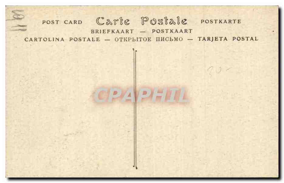 Folklore - Costumes - Port Blanc - Chez Botrel - CPA  — Verso