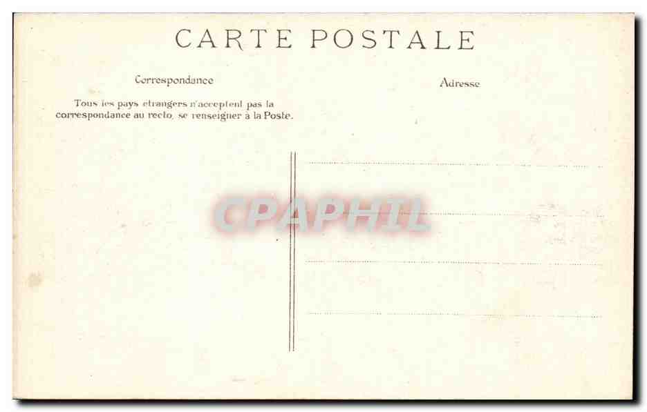 Marsiglia — Via della Corniche - Val des Auffes — Héliotypie K. Le Doley, Parigi — Verso