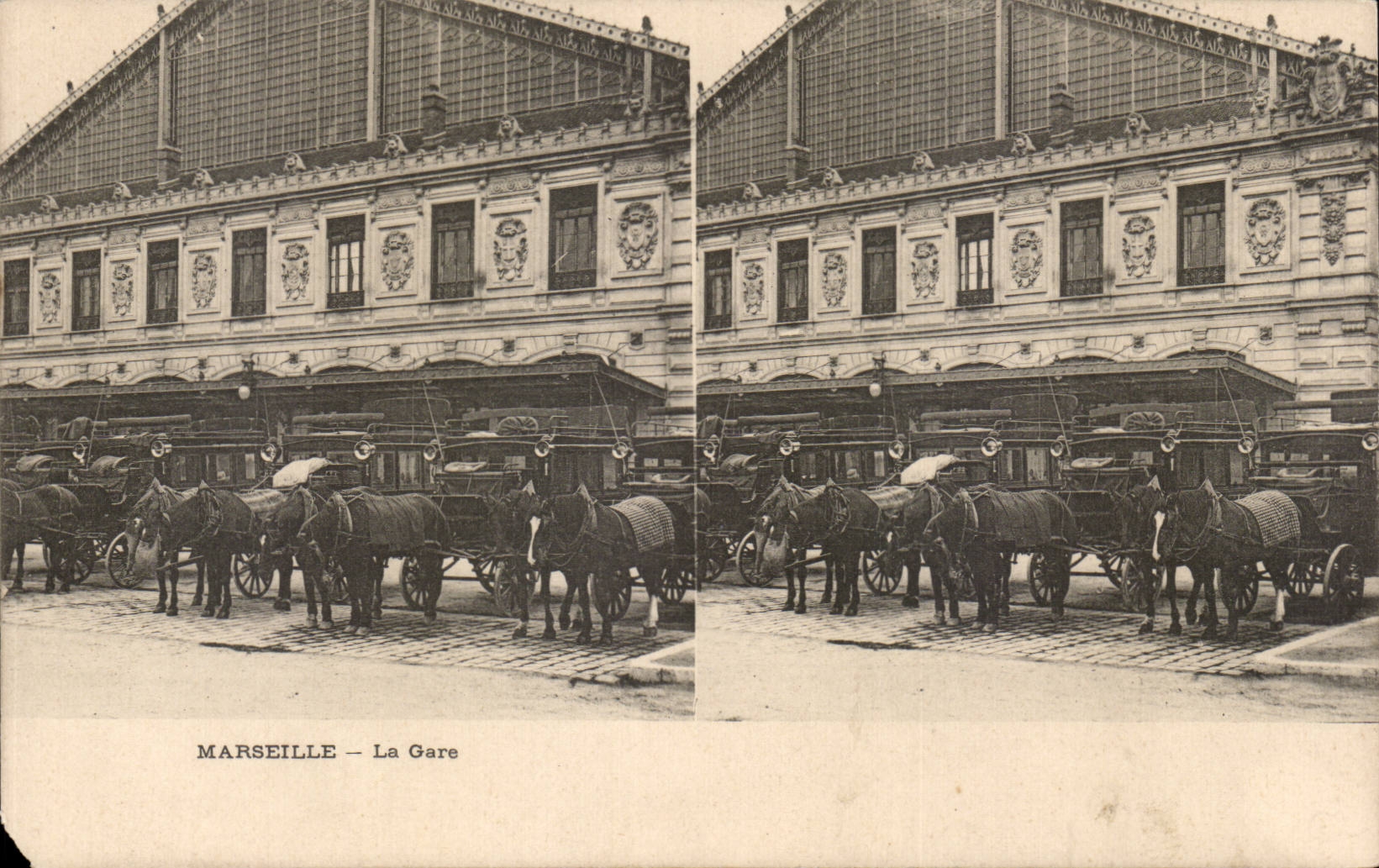 CPA Marseille La gare