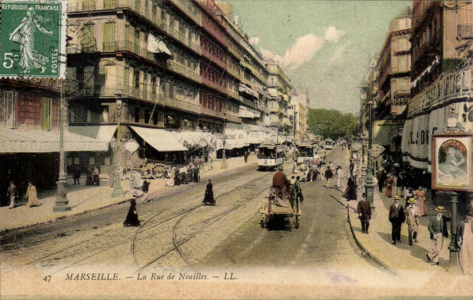 Marseille — La Rue de Noailles — LL.