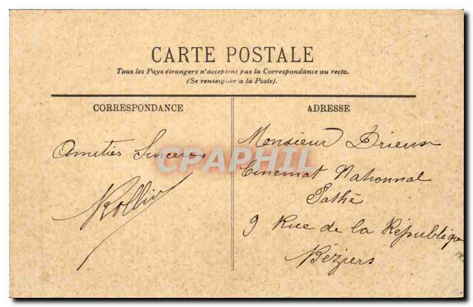 Marseille — La Rue de Noailles — LL. — Reverso