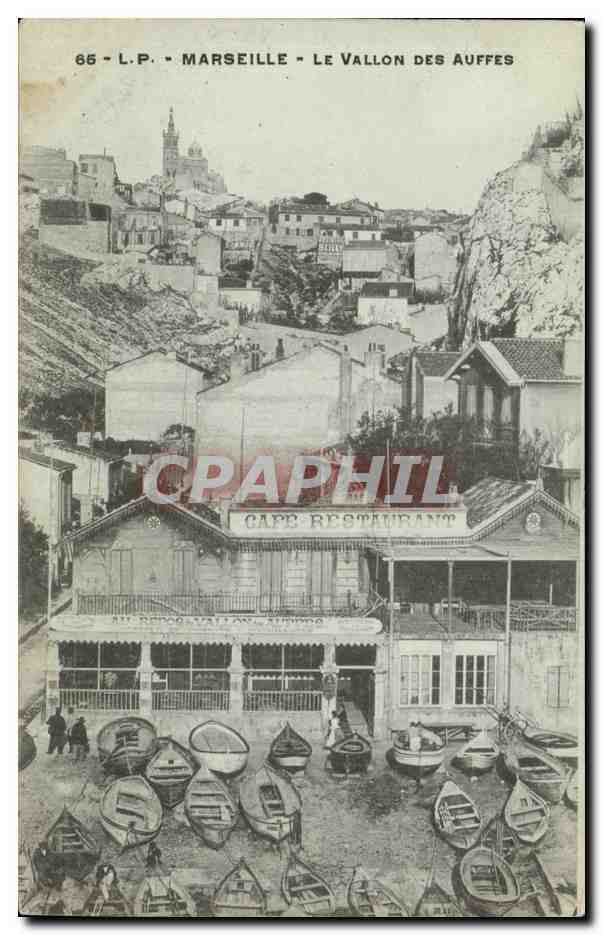 Marseille - Le Vallon des Auffes — Café-Restaurant — L.P. n°66