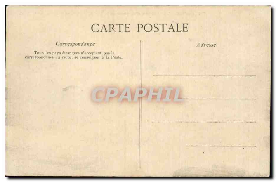 Marseille — Quais d'Appontement des Messageries Maritimes C.L.C. — Rückseite