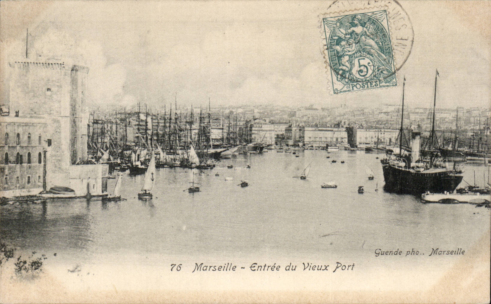 Marsella - Entrada al Puerto Viejo — Guende pho.. Marsella, n°76