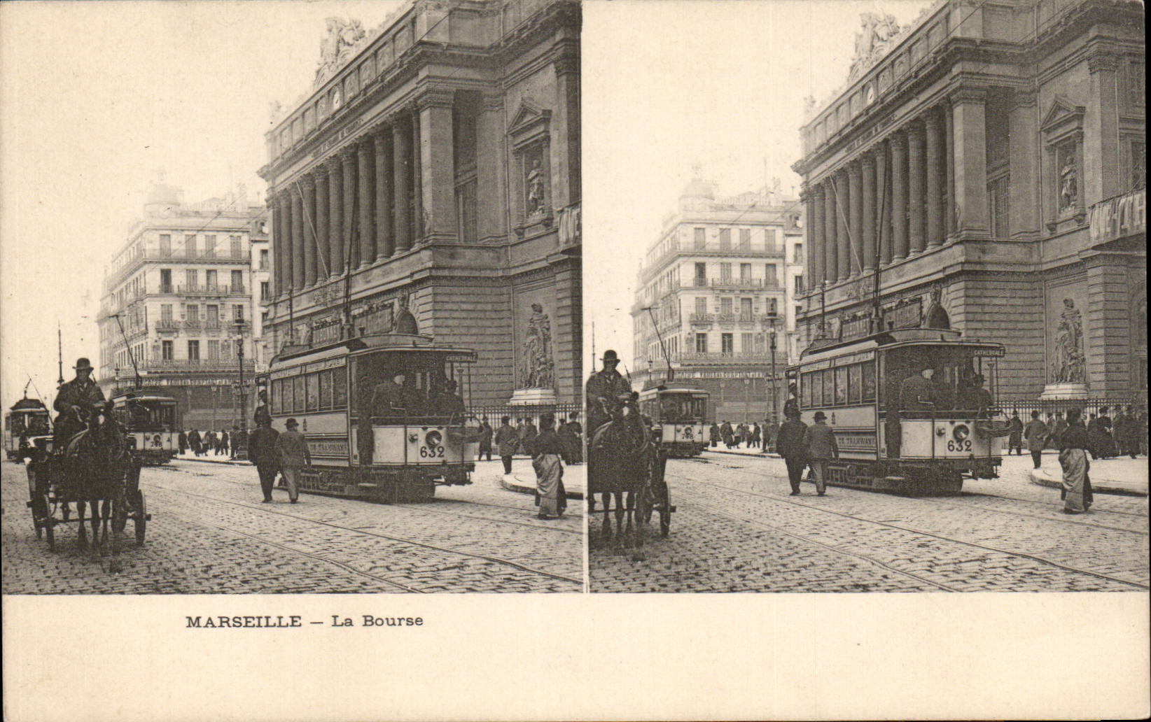 CPA Marseille La bourse