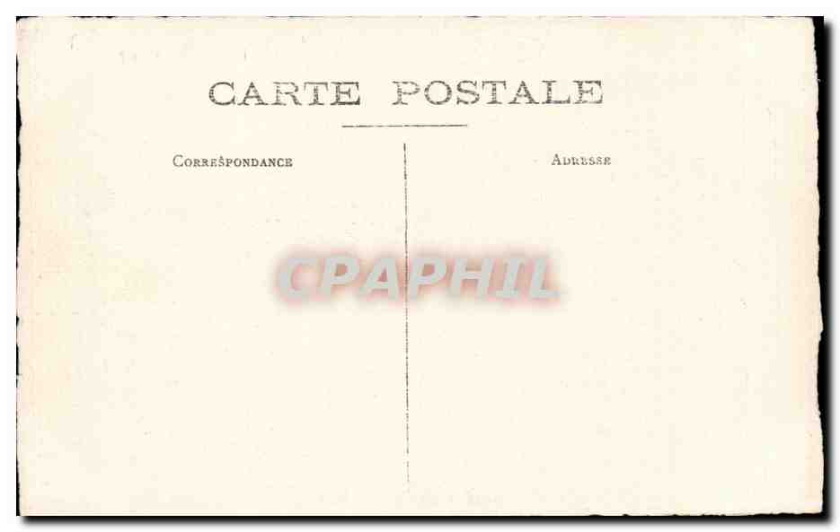 CPA Marseille Le Roucas Blanc 19 avril 1910 Marseille Plage  — Verso