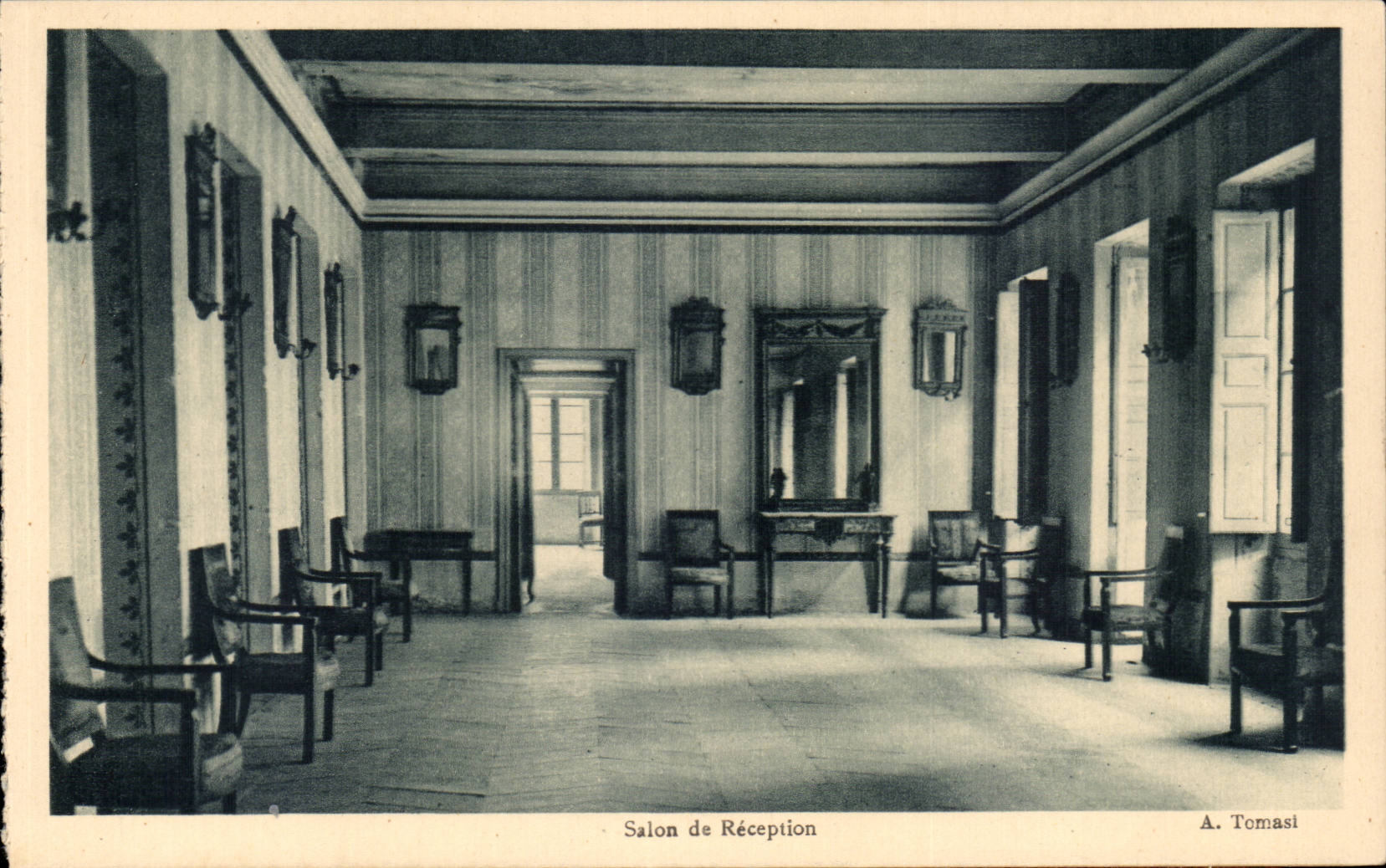 Empfangszimmer — A. Tomasi — Kunstverlag Ajaccio