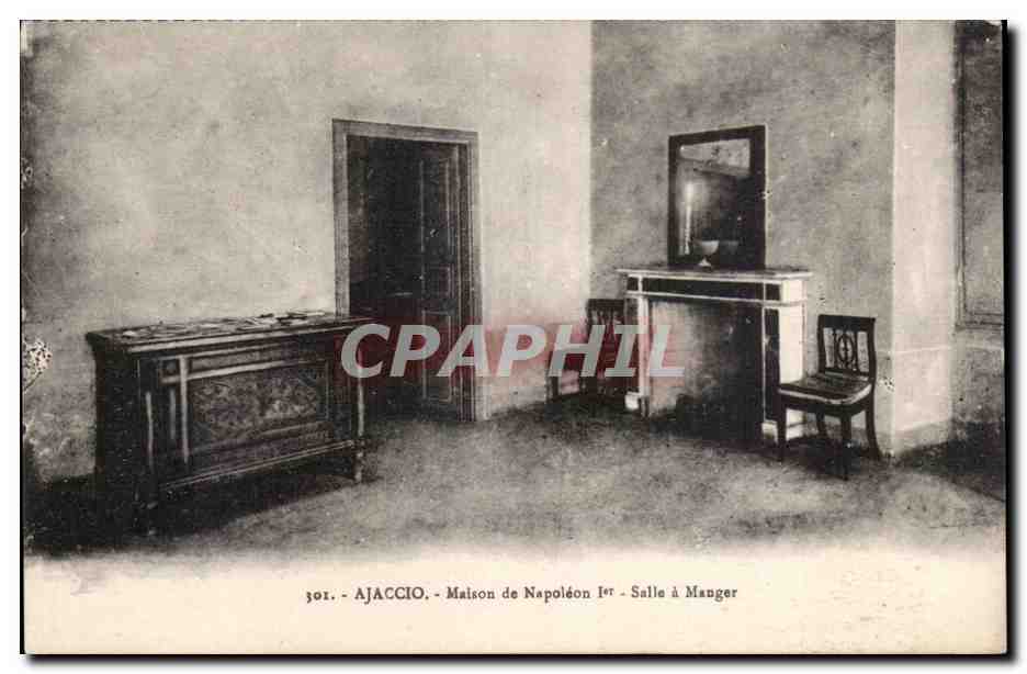 Ajaccio - Maison de Napoléon Ier - Salle à Manger