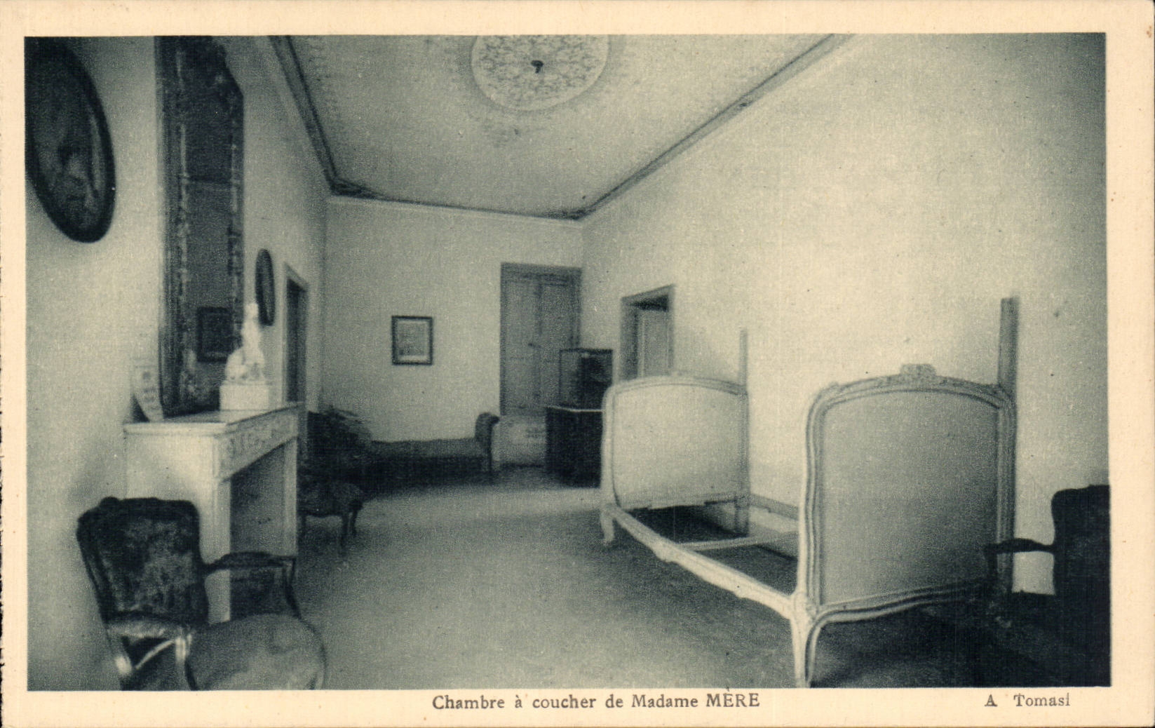 Chambre à coucher de Madame MÈRE — Ajaccio (Corse) — A. Tomasi