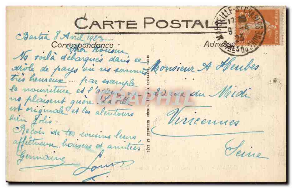 Cap Corse - L'Extrémité du Cap, la Commune d'ERSA - LL — Reverso