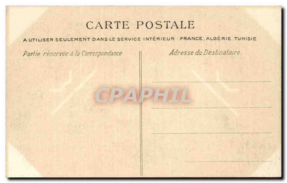CPA Royan Casino de Foncillon Train — Rückseite