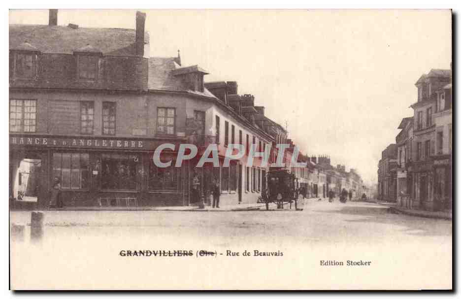Grandvilliers (Oise) - Rue de Beauvais — Edition Stocker