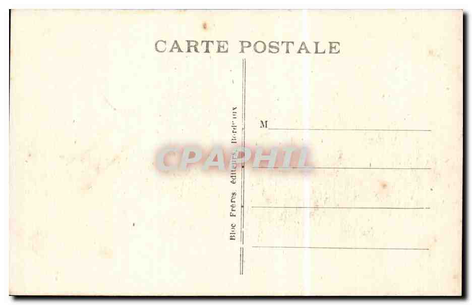 Le Paquebot "FLANDRE" — de la Cie Générale Transatlantique — BR — Verso