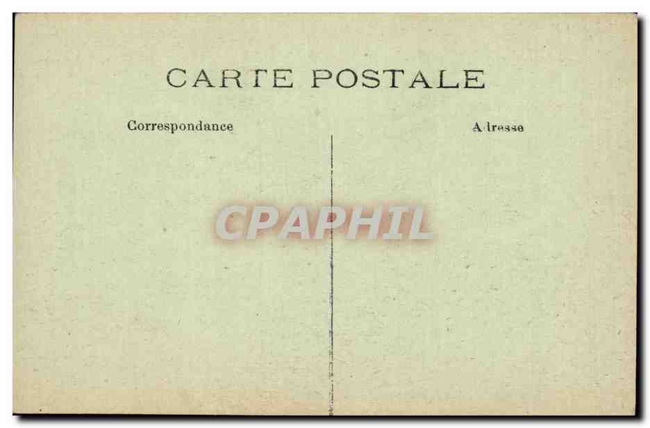 CPA Peronne 1919 L'eglise St Jean  — Back
