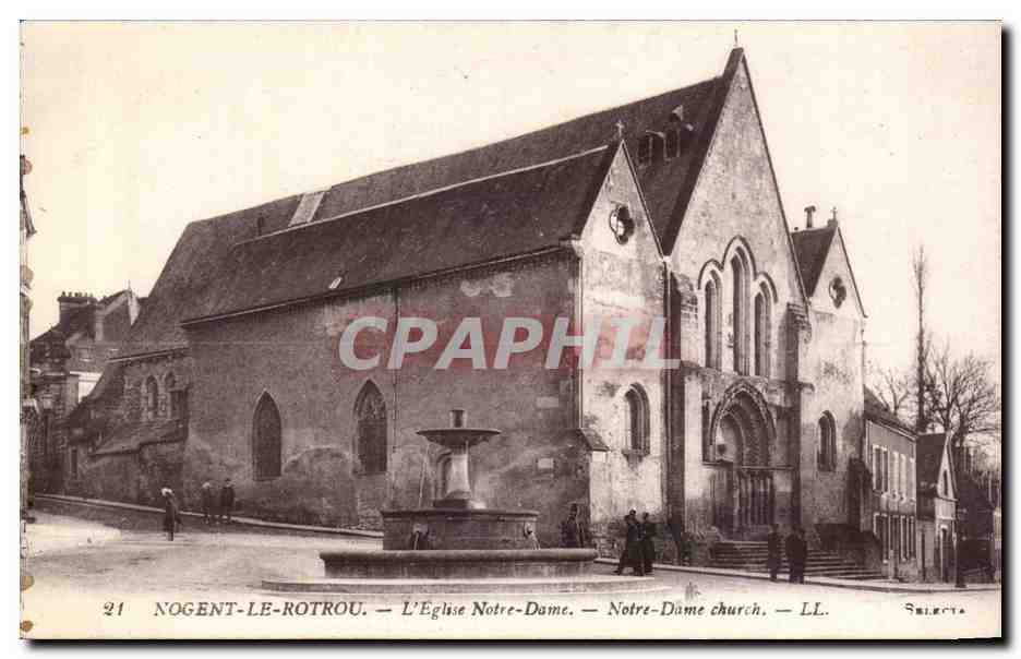 Nogent-le-Rotrou — L'Église Notre-Dame — LL Selecta
