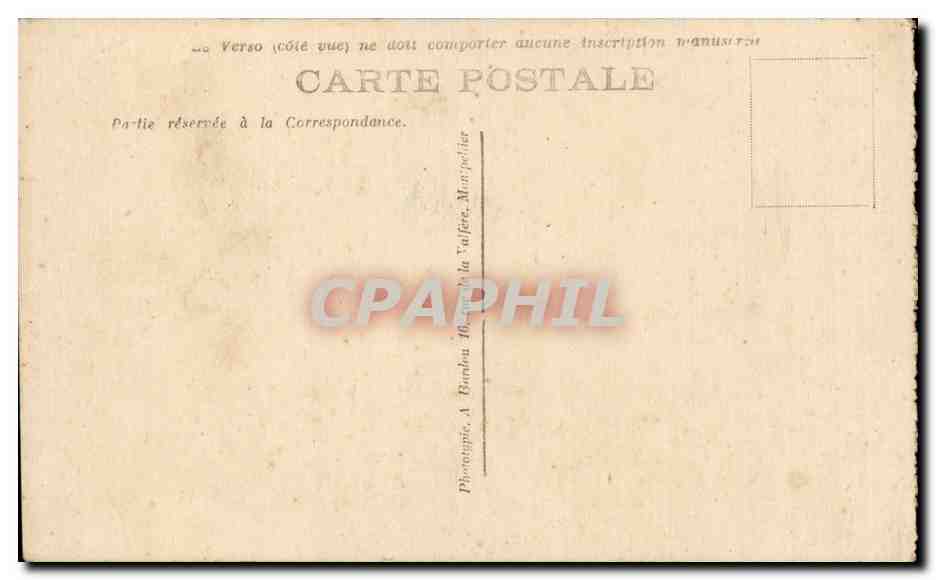 CPA Militaria Tank Chars de combat grimpant de formidables rochers — Rückseite